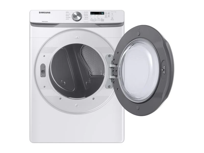 Samsung DVG45T6020W 7.5 cu. ft. Gas Long Vent Dryer with Sensor Dry in White - Image 9