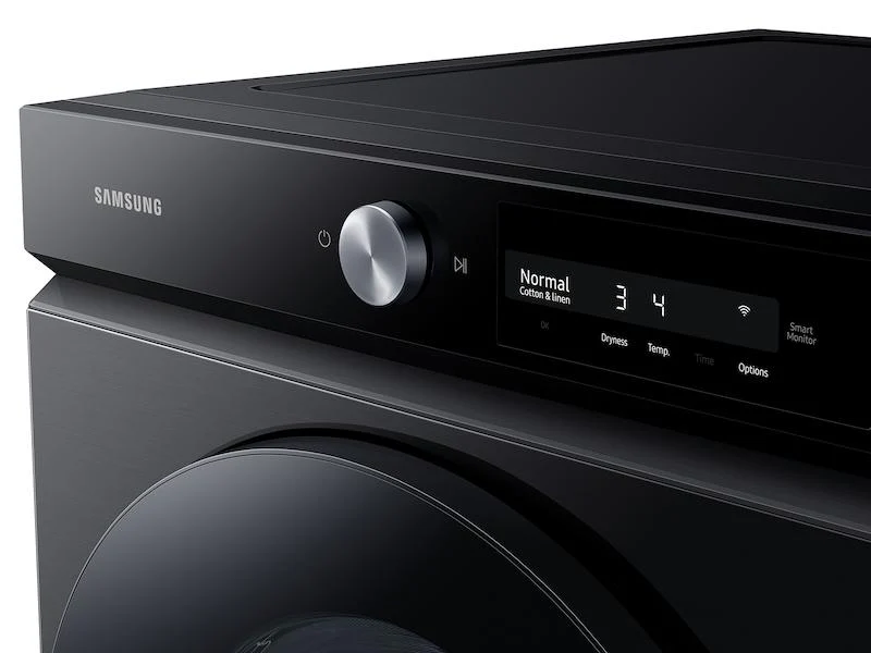 Samsung DVG46BB6700VA3 Bespoke 7.5 cu. ft. Large Capacity Gas Dryer with Super Speed Dry and AI Smart Dial in Brushed Black - Image 10