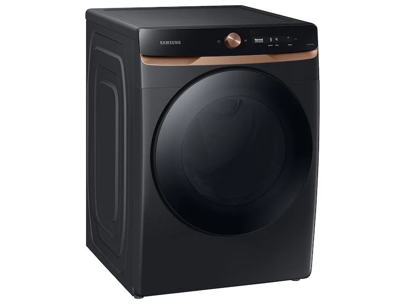 Samsung 7.5 cu. ft. AI Smart Dial Gas Dryer with Super Speed Dry and MultiControl™ in Brushed Black - Image 2