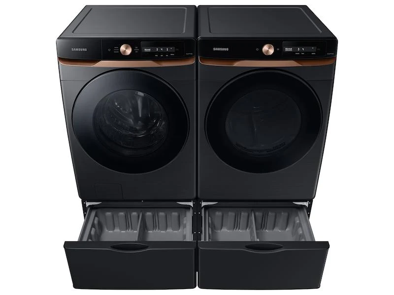 Samsung 7.5 cu. ft. AI Smart Dial Gas Dryer with Super Speed Dry and MultiControl™ in Brushed Black - Image 8