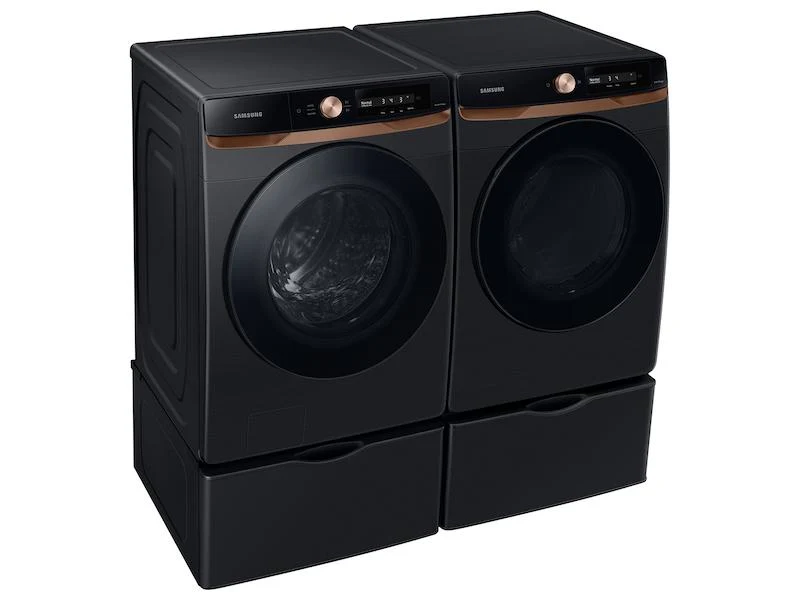 Samsung 7.5 cu. ft. AI Smart Dial Gas Dryer with Super Speed Dry and MultiControl™ in Brushed Black - Image 9