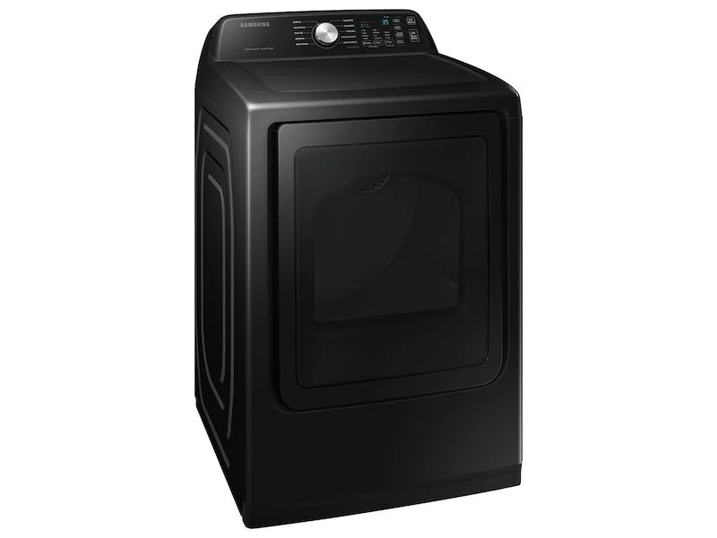 Samsung DVG47CG3500VA3 7.4 cu. ft. Smart Gas Dryer with Sensor Dry in Brushed Black - Image 4