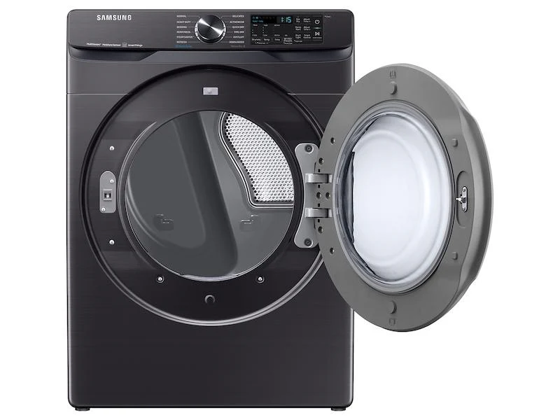 Samsung DVG50A8500V 7.5 cu. ft. Smart Gas Dryer with Steam Sanitize+ in Brushed Black - Image 9