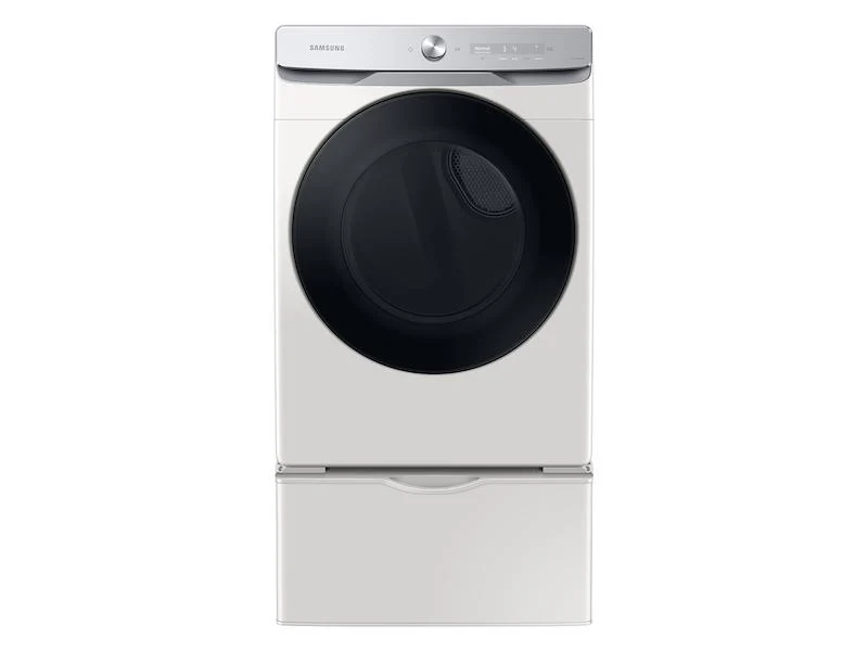 Samsung DVG50A8600E 7.5 cu. ft. Smart Dial Gas Dryer with Super Speed Dry in Ivory - Image 4