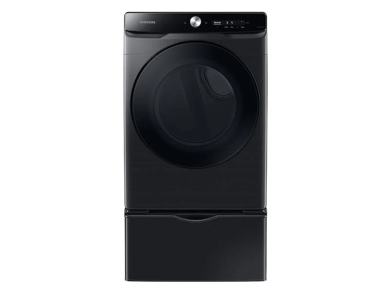 Samsung DVG50A8600V 7.5 cu. ft. Smart Dial Gas Dryer with Super Speed Dry in Brushed Black - Image 3