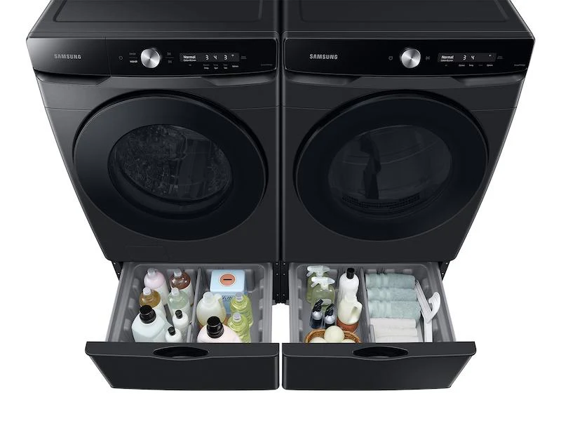 Samsung DVG50A8600V 7.5 cu. ft. Smart Dial Gas Dryer with Super Speed Dry in Brushed Black - Image 6