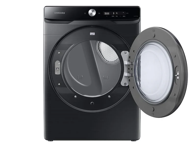 Samsung DVG50A8600V 7.5 cu. ft. Smart Dial Gas Dryer with Super Speed Dry in Brushed Black - Image 9