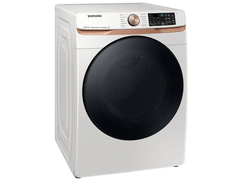 Samsung DVG50BG8300EA3 7.5 cu. ft. Smart Gas Dryer with Steam Sanitize+ and Sensor Dry in Ivory - Image 3