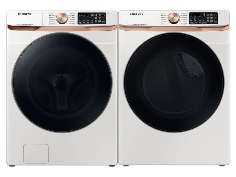 Samsung DVG50BG8300EA3 7.5 cu. ft. Smart Gas Dryer with Steam Sanitize+ and Sensor Dry in Ivory - Image 6