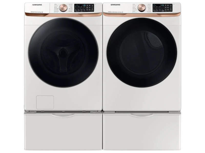 Samsung DVG50BG8300EA3 7.5 cu. ft. Smart Gas Dryer with Steam Sanitize+ and Sensor Dry in Ivory - Image 7