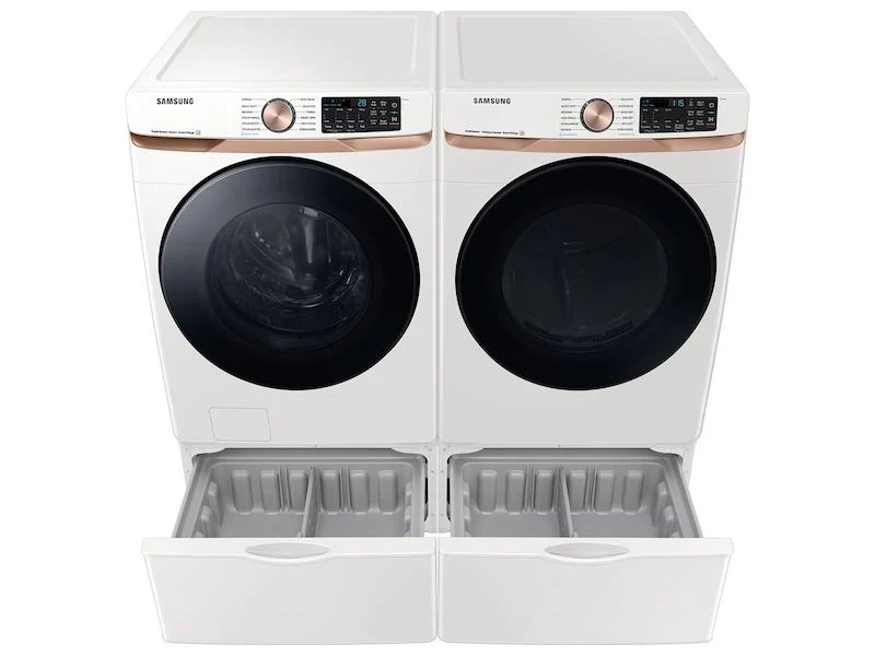 Samsung DVG50BG8300EA3 7.5 cu. ft. Smart Gas Dryer with Steam Sanitize+ and Sensor Dry in Ivory - Image 9