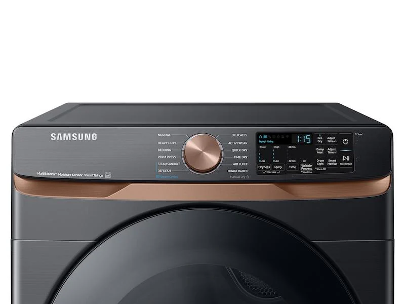 Samsung DVG50BG8300VA3 7.5 cu. ft. Smart Gas Dryer with Steam Sanitize+ and Sensor Dry in Brushed Black - Image 2