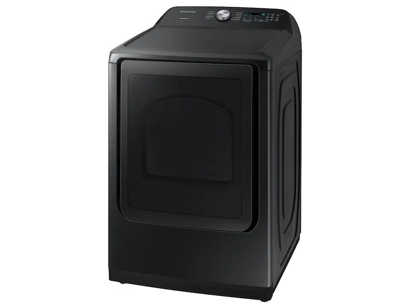 Samsung DVG50R5200V 7.4 cu. ft. Capacity Gas Dryer with Sensor Dry in Brushed Black - Image 4