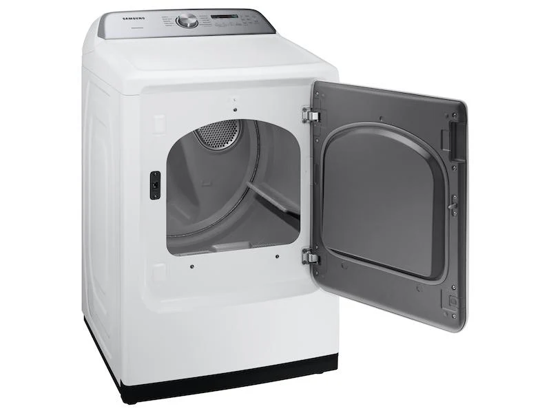 Samsung DVG50R5200W 7.4 cu. ft. Gas Dryer with Sensor Dry in White - Image 3