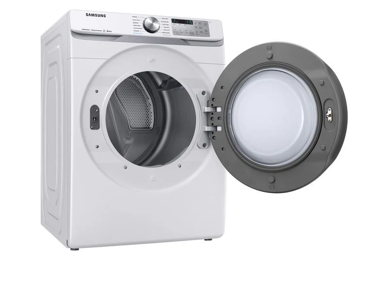 Samsung DVG50R8500W 7.5 cu. ft. Smart Gas Dryer with Steam Sanitize+ in White - Image 9