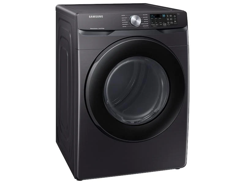 Samsung DVG51CG8000V 7.5 cu. ft. Smart Gas Dryer with Sensor Dry in Brushed Black - Image 4