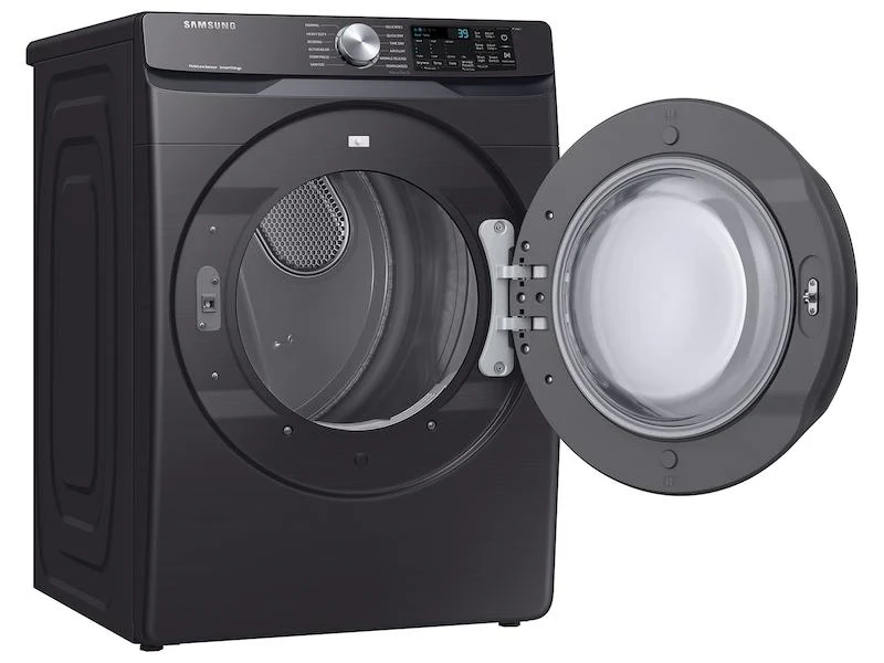Samsung DVG51CG8000V 7.5 cu. ft. Smart Gas Dryer with Sensor Dry in Brushed Black - Image 8