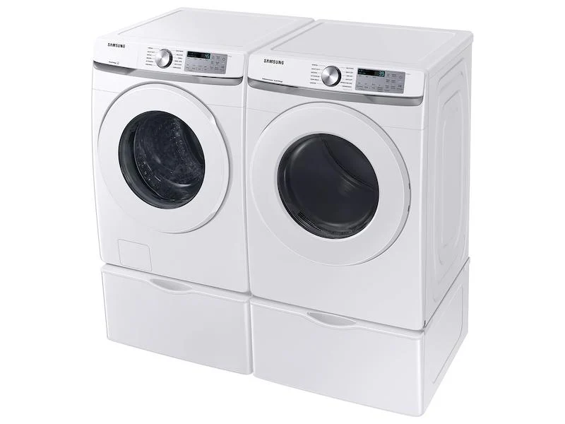 Samsung DVG51CG8000W 7.5 cu. ft. Smart Gas Dryer with Sensor Dry in White - Image 12