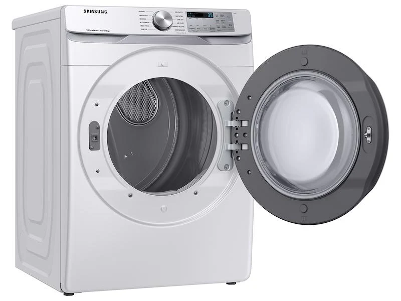 Samsung DVG51CG8000W 7.5 cu. ft. Smart Gas Dryer with Sensor Dry in White - Image 8
