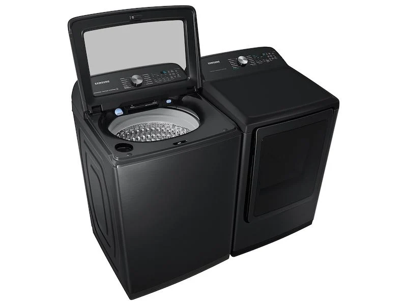 7.4 cu. ft. Smart Gas Dryer with Steam Sanitize+ in Brushed Black - Image 9
