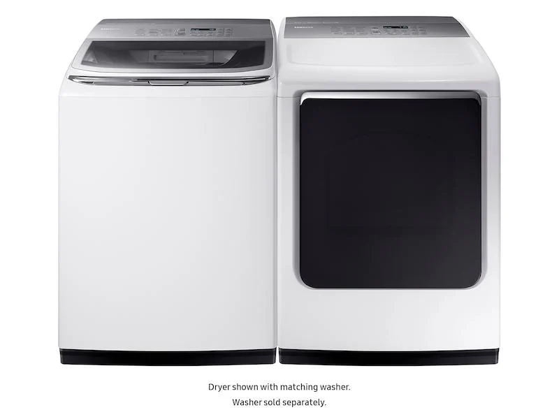 Samsung DVG52M8650W 7.4 cu. ft. Gas Dryer with Integrated Controls in White - Image 4
