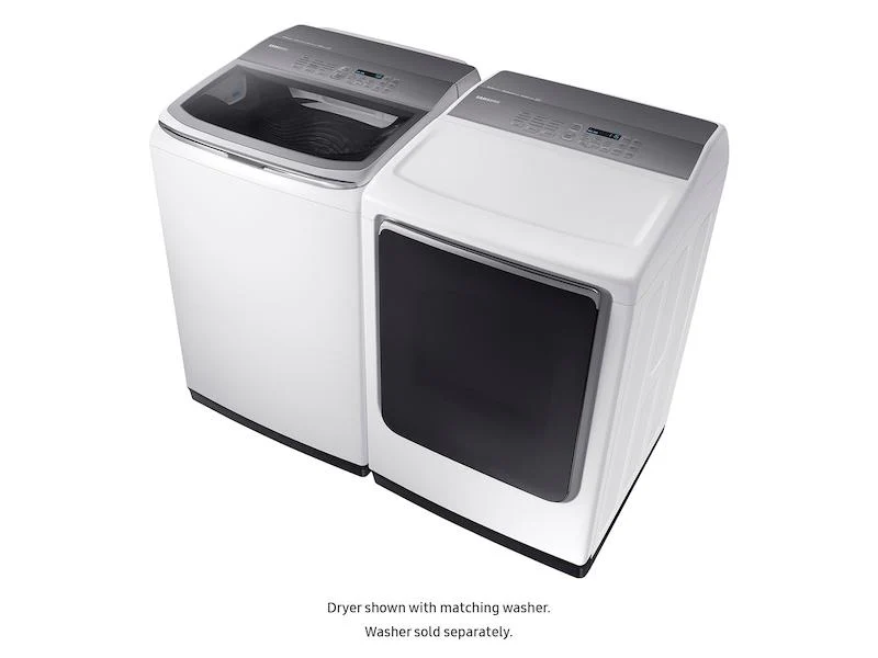 Samsung DVG52M8650W 7.4 cu. ft. Gas Dryer with Integrated Controls in White - Image 7