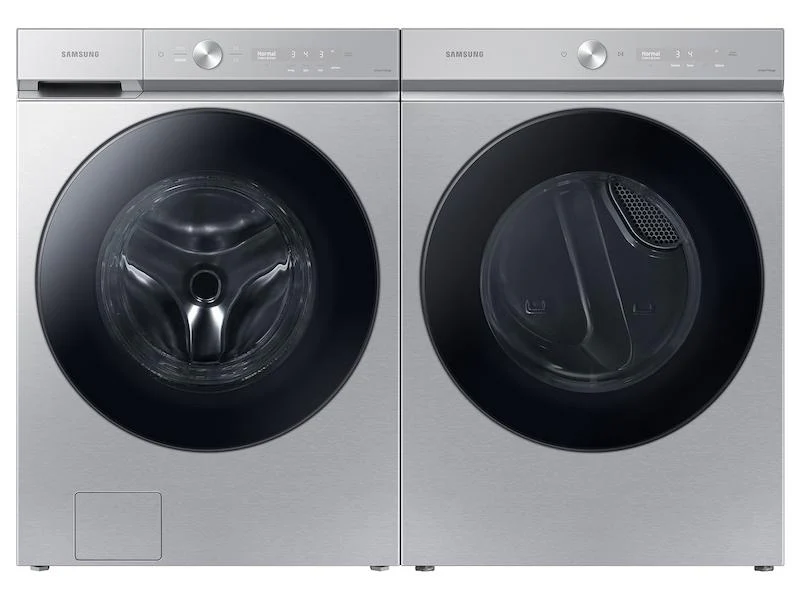 Samsung DVG53BB8700TA3 Bespoke 7.6 cu. ft. Ultra Capacity Gas Dryer with Super Speed Dry and AI Smart Dial in Silver Steel - Image 7