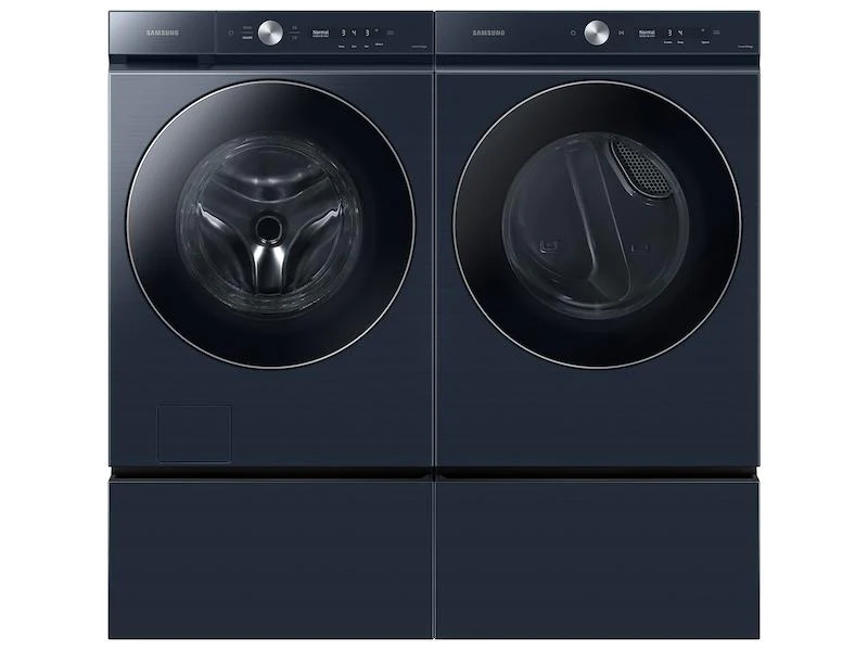 Samsung DVG53BB8900DA3 Bespoke 7.6 cu. ft. Ultra Capacity Gas Dryer with AI Optimal Dry and Super Speed Dry in Brushed Navy - Image 7