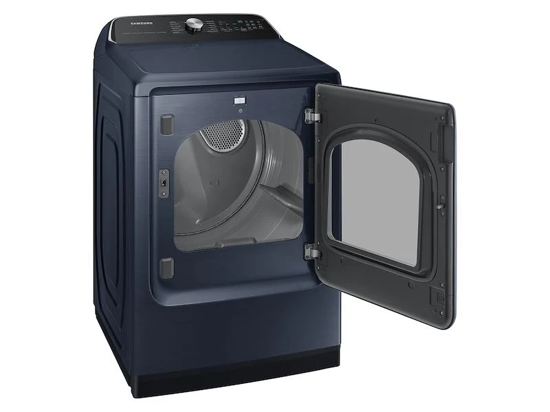 Samsung DVG54CG7150DA3 7.4 cu. ft. Smart Gas Dryer with Pet Care Dry and Steam Sanitize+ in Brushed Navy - Image 5