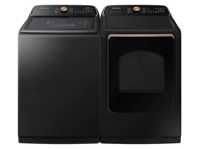 Samsung DVG54CG7550V 7.4 cu. ft. Smart Gas Dryer with Pet Care Dry and Steam Sanitize+ in Brushed Black - Image 10