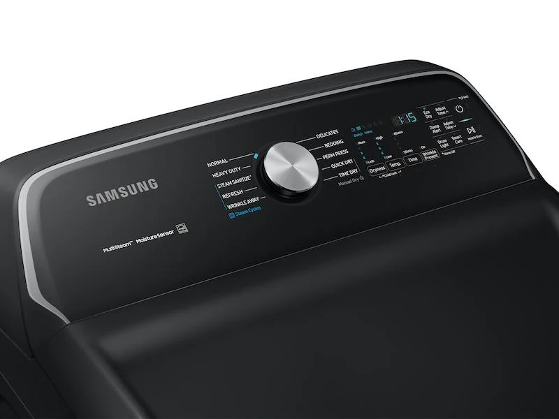 Samsung DVG54R7200V 7.4 cu. ft. Gas Dryer with Steam Sanitize+ in Black Stainless Steel - Image 3