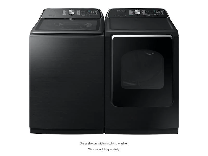 Samsung DVG54R7200V 7.4 cu. ft. Gas Dryer with Steam Sanitize+ in Black Stainless Steel - Image 6