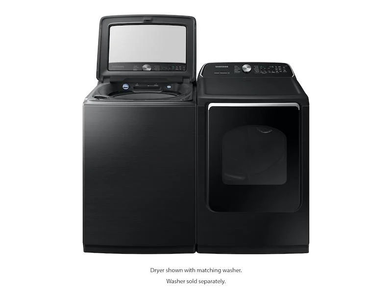 Samsung DVG54R7200V 7.4 cu. ft. Gas Dryer with Steam Sanitize+ in Black Stainless Steel - Image 7
