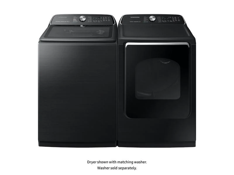 Samsung DVG54R7600V 7.4 cu. ft. Gas Dryer with Steam Sanitize+ in Black Stainless Steel - Image 6
