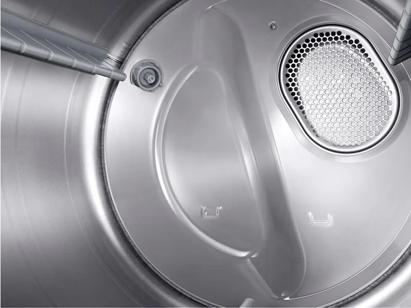 Samsung DVG54R7600W 7.4 cu. ft. Gas Dryer with Steam Sanitize+ in White - Image 8