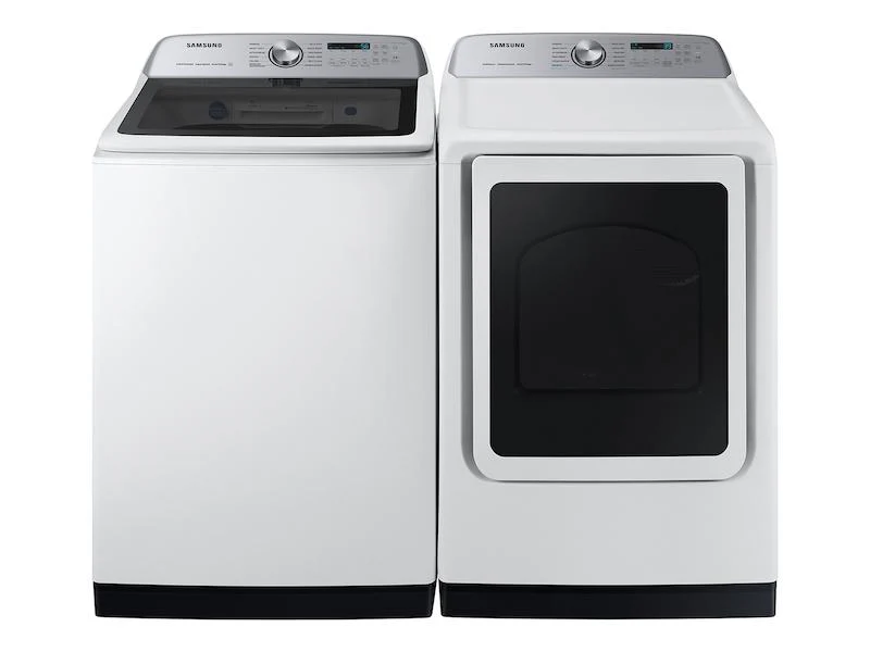 Samsung DVG55CG7100WA3 7.4 cu. ft. Smart Gas Dryer with Steam Sanitize+ in White - Image 10