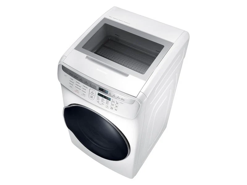 Samsung DVG55M9600W 7.5 cu. ft. Smart Gas Dryer with FlexDry™ in White - Image 5