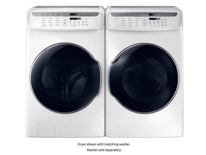Samsung DVG55M9600W 7.5 cu. ft. Smart Gas Dryer with FlexDry™ in White - Image 6