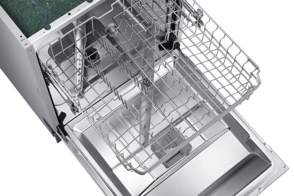 Samsung DW60R2014US Front Control 52 dBA ADA Dishwasher in Stainless Steel - Image 10