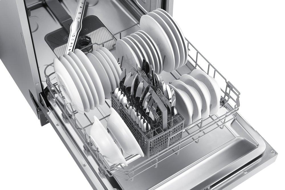 Samsung DW60R2014US Front Control 52 dBA ADA Dishwasher in Stainless Steel - Image 12