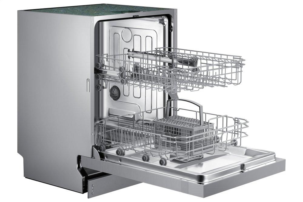 Samsung DW60R2014US Front Control 52 dBA ADA Dishwasher in Stainless Steel - Image 7