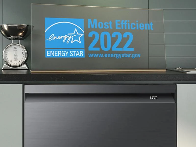 Samsung DW80B6060UG Smart 44dBA Dishwasher with StormWash+™ in Black Stainless Steel - Image 6