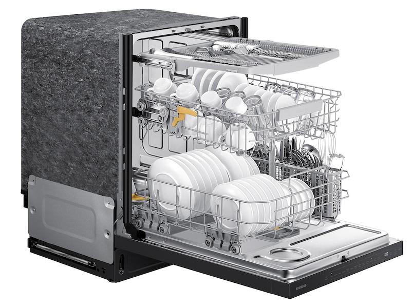 Samsung DW80B6060UG Smart 44dBA Dishwasher with StormWash+™ in Black Stainless Steel - Image 8
