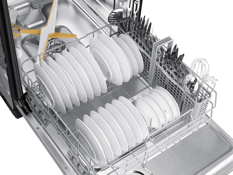 Samsung DW80BB707012AA Bespoke AutoRelease Smart 42dBA Dishwasher with StormWash+™ and Smart Dry in White Glass - Image 10