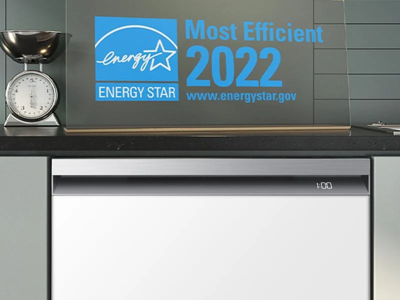 Samsung DW80BB707012AA Bespoke AutoRelease Smart 42dBA Dishwasher with StormWash+™ and Smart Dry in White Glass - Image 8