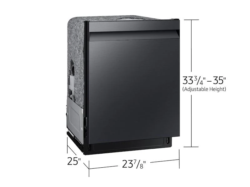 Samsung DW80CG5450MTAA AutoRelease Smart 46dBA Dishwasher with StormWash™ in Matte Black Steel - Image 2