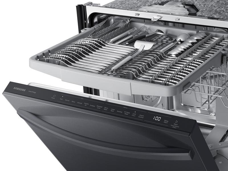 Samsung DW80CG5451MTAA AutoRelease Smart 46dBA Dishwasher with StormWash™ in Fingerprint Resistant Matte Black Steel - Image 11