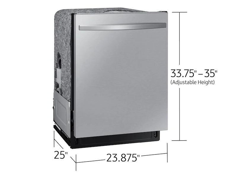 Samsung DW80CG5451SRAA AutoRelease Smart 46dBA Dishwasher with StormWash™ in Fingerprint Resistant Stainless Steel - Image 2