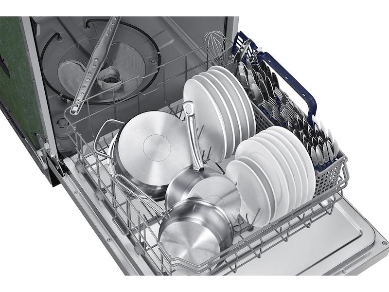 Samsung Front Control 51 dBA Dishwasher with Hybrid Interior in Stainless Steel - Image 8