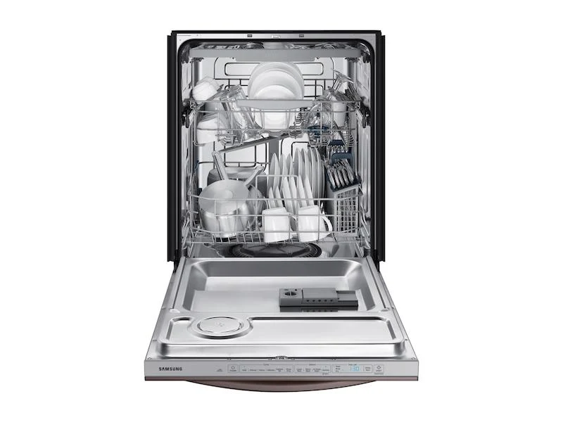 Samsung StormWash™ 48 dBA Dishwasher in Black Stainless Steel - Image 4